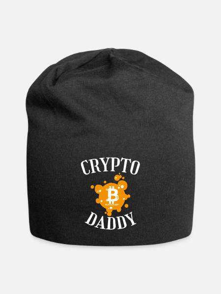 Crypto Daddy - Bonnet en jersey - noir