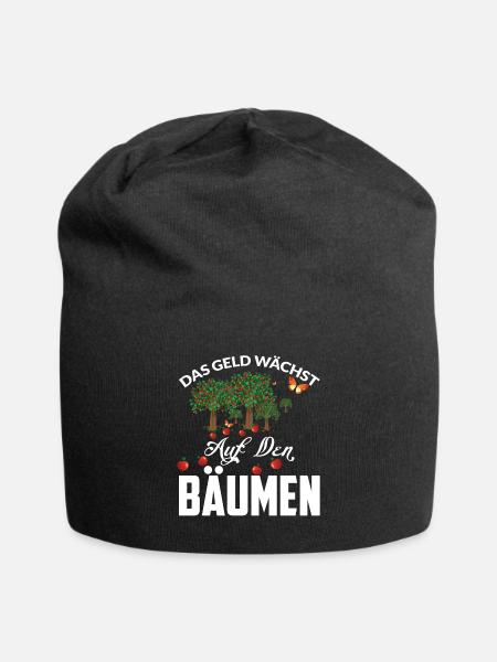 DAS GELD WÄCHST AUF DEN BÄUMEN - Jersey-Beanie - Schwarz