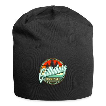 Gatlinburg Tennessee - Bonnet en jersey - noir - Devant