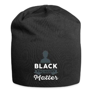 Ingenieur - Black Engineers Matter - Jersey-Beanie - Schwarz - Vorne