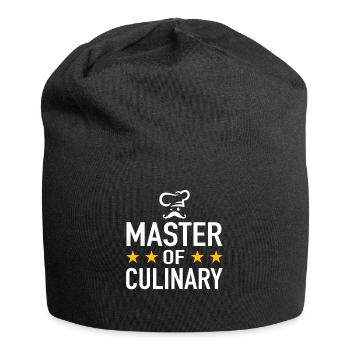 Master of Culinary Chef Chef Chef Chef Hat - Jersey Beanie - black - Front
