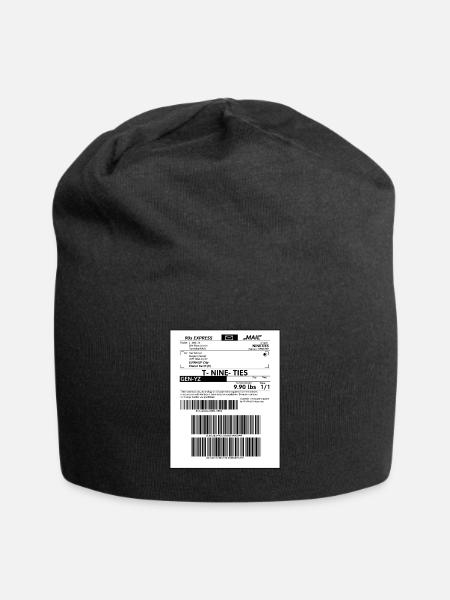 Lustige Post aus den 90s Gen Z Y Jahre Geburtstag - Jersey-Beanie - Schwarz
