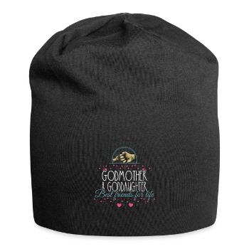Godmother & Goddaughter Best friends for life - Bonnet en jersey - noir - Devant