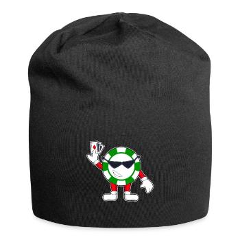 Poker Poker Chips Poker Cards - Jersey Beanie - black - Front