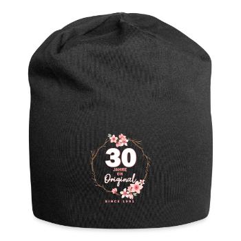 30 Jahre Original 30.Geburtstag Seit 1991 Geschenk - Jersey-Beanie - Schwarz - Vorne