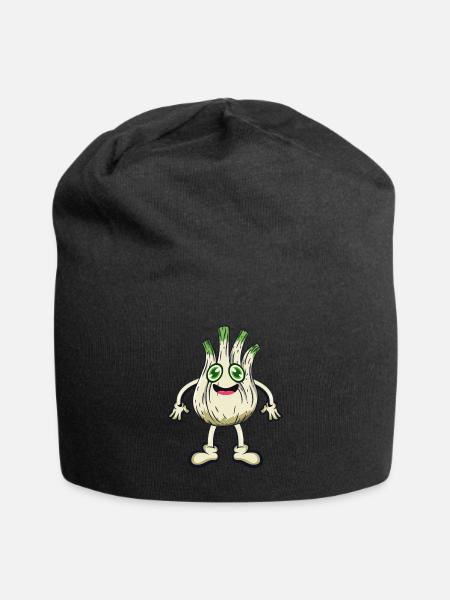 Fenouil - Bonnet en jersey - noir