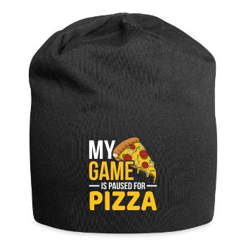 Pizza - Bonnet en jersey - noir - Devant