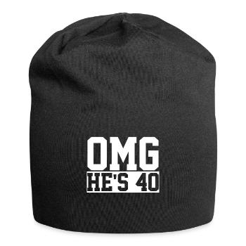 40th Birthday - Jersey Beanie - black - Front