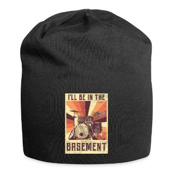 batterie baguettes batteurs batteur - Bonnet en jersey - noir - Devant