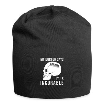 Synthesizer Keyboarder Music Keyboard Gift - Jersey Beanie - black - Front