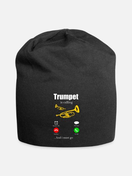 Trompette - Bonnet en jersey - noir