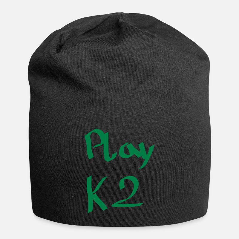 K2 - Bonnet en jersey - noir