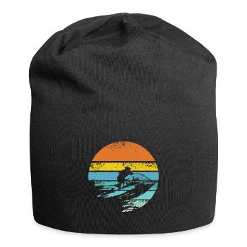 Jet ski Retro - Jersey-Beanie - Schwarz - Vorne