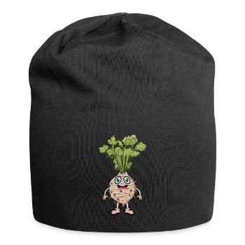 Sellerie - Bonnet en jersey - noir - Devant