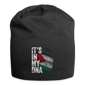 Palästina DNA Fingerabdruck Palästinenser Flagge - Jersey-Beanie - Schwarz - Vorne