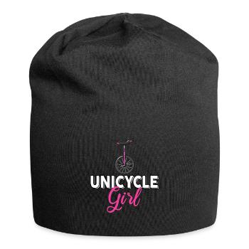 Einrad Mädchen Radsport Einräder Girl - Jersey-Beanie - Schwarz - Vorne