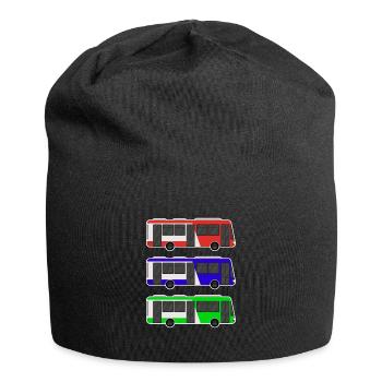 Bus - Jersey-Beanie - Schwarz - Vorne