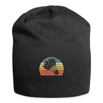 Badminton Balle de plumes Balles Sport - Bonnet en jersey - noir - Devant