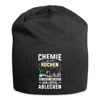 Chemie - Jersey-Beanie - Schwarz - Vorne