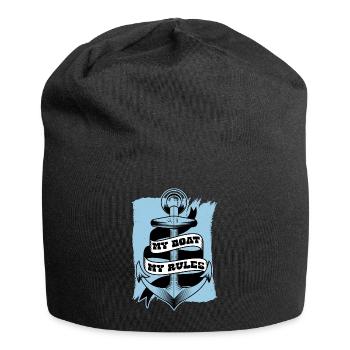 Bateau Bateau Skipper - Bonnet en jersey - noir - Devant