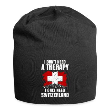 Suisse - Bonnet en jersey - noir - Devant