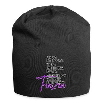Tanzen - Jersey-Beanie - Schwarz - Vorne