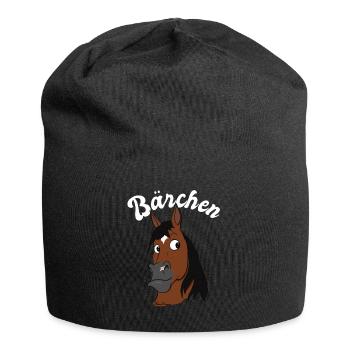 Ein süßer Araber namens Bärchen - Jersey-Beanie - Schwarz - Vorne