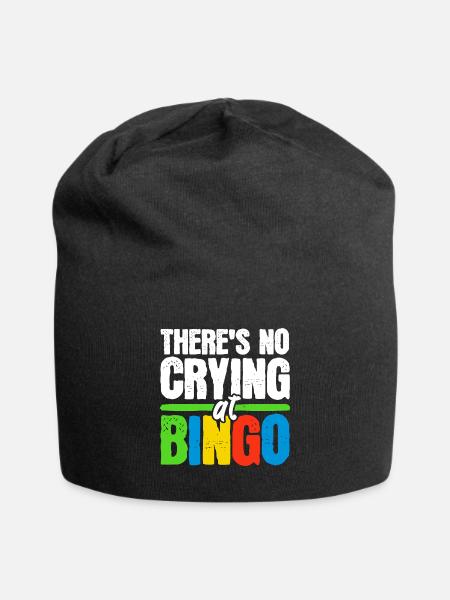 Bingo Bingo-Spieler Bingo-Rufen - Jersey-Beanie - Schwarz
