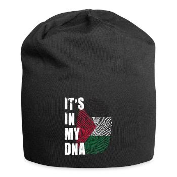 Free Palestine Palestina Liberté - Bonnet en jersey - noir - Devant