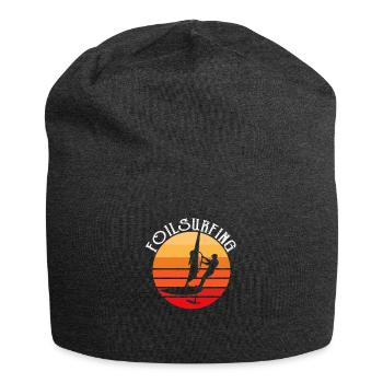 Foilsurfen Oberteil für Herren Windsurfen Foil - Jersey-Beanie - Anthrazit - Vorne