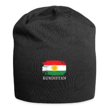 Kurdistan - Jersey-Beanie - Schwarz - Vorne