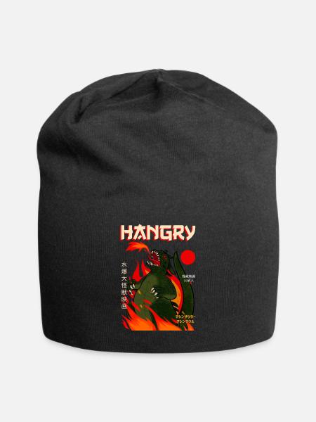 Hangry Moster japansk sult - Jersey-Beanie - sort
