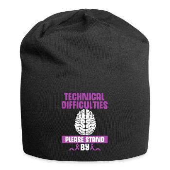 epilepsy - Jersey Beanie - black - Front