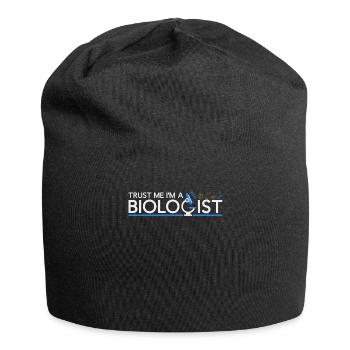 Biologist Nature Living Organisms Evolution - Jersey Beanie - black - Front