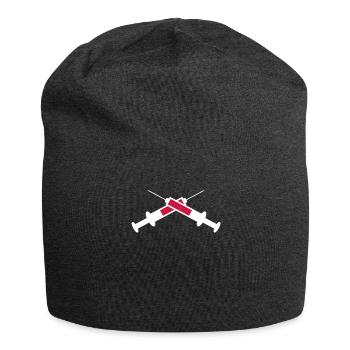 Spritze - Jersey-Beanie - Anthrazit - Vorne