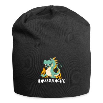 Hausdrache Schwiegermutter Humor Fun - Jersey-Beanie - Schwarz - Vorne