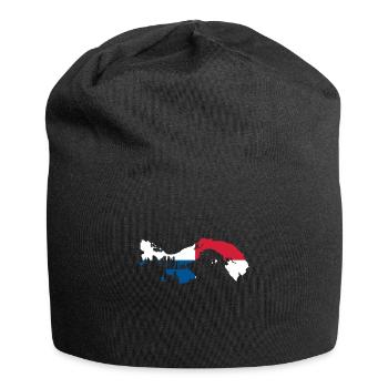 Drapeau du Panama - Bonnet en jersey - noir - Devant