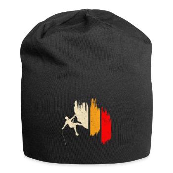 Klettern Retro - Jersey-Beanie - Schwarz - Vorne