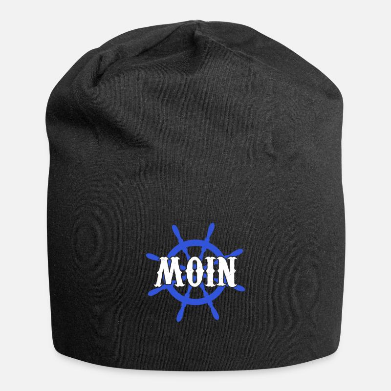 Moin - Jersey-Beanie - Schwarz
