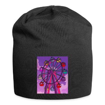 Funfair remunerated amusement park - Jersey Beanie - black - Front