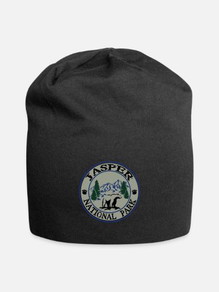 Jasper National Park - Jersey Beanie - black