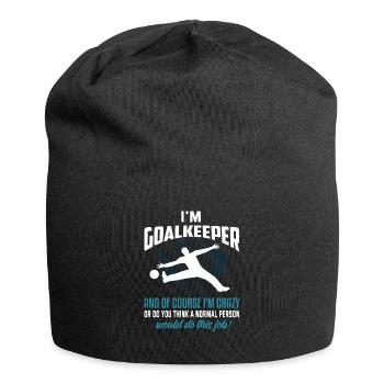 Handball handball de handball équipe ballsport - Bonnet en jersey - noir - Devant