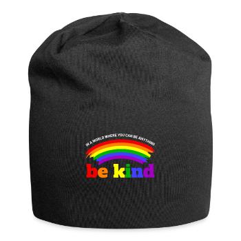 LGTB Pride Rainbow Flag - Bonnet en jersey - noir - Devant
