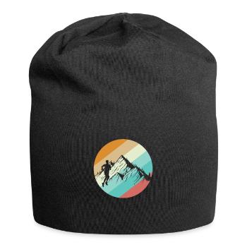 Trail run off the road - Jersey Beanie - black - Front
