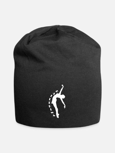 Tänzerin Ballett tanzen Ballerina Tanzschule - Jersey-Beanie - Schwarz