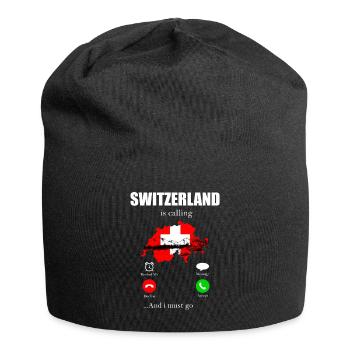 Suisse - Bonnet en jersey - noir - Devant