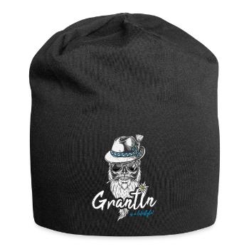 Grantln is a lifestyle Grantler Bayern Granteln - Jersey-Beanie - Schwarz - Vorne
