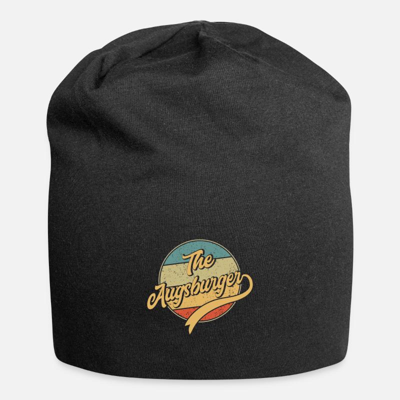 The Augsburger - Jersey-Beanie - Schwarz