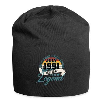 Vintage 30e anniversaire juillet 1991 - Bonnet en jersey - noir - Devant