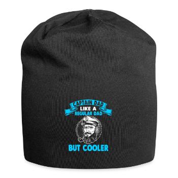 Captain Boat Owner Sailor Boat Yacht Ship - Jersey Beanie - black - Front